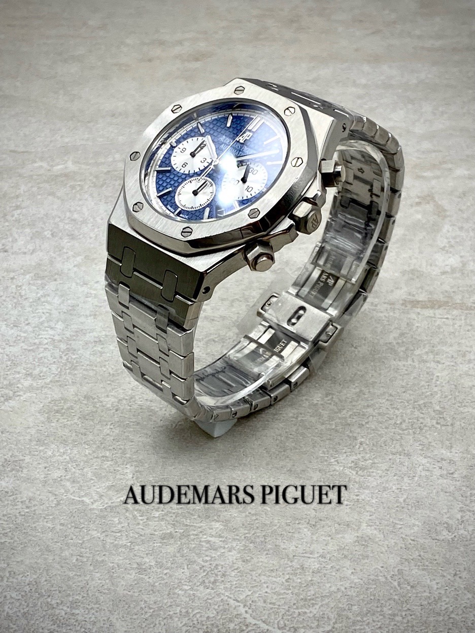 오데마피* 로얄오크 크로노그래프 블루다이얼
