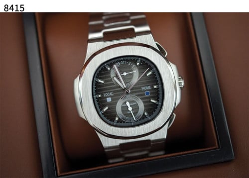 #파텍필립 [Patek Philippe] 수입고급 파텍필립 노틸러스 스틸 검판 신상입고💢 #시계 #8415