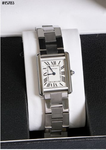 🔆 [CARTIER] 까르띠에 TANK 탱크 머스트 워치 메탈 🔆