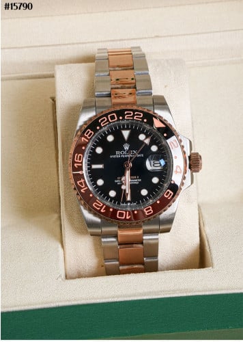 🔆 [ROLEX] 로렉스 GMT-마스터 2 루트비어 로즈골드 콤비 🔆