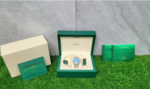 R 데이데이트36mm 18K화이트골드 금통 입고!!
