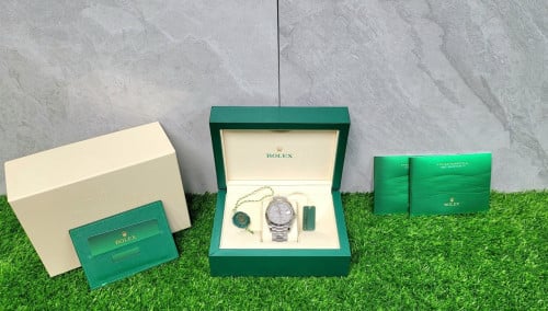 R 데이데이트36mm 18K화이트골드 금통 입고!!