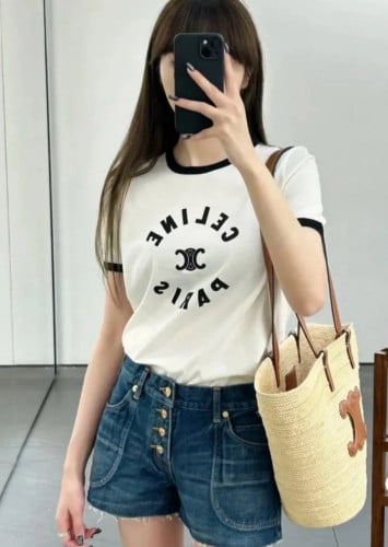 💕 셀** 플로피 로고 티셔츠