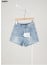 🔆 [Alexander Wang] 알렉산더왕 여성 포켓 엠보 로고 빈티지 숏 데님 팬츠 🔆