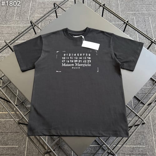 #마르지엘라 스탬프 로고 반팔티셔츠