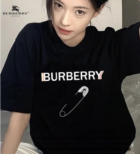 💕 버** 클립 디자인 반팔 티셔츠