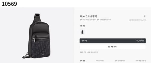 Rider 2.0 슬링백