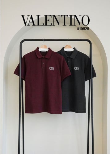 🔆 [VALENTINO] 발렌티노 남성 V로고 반팔 카라티 🔆