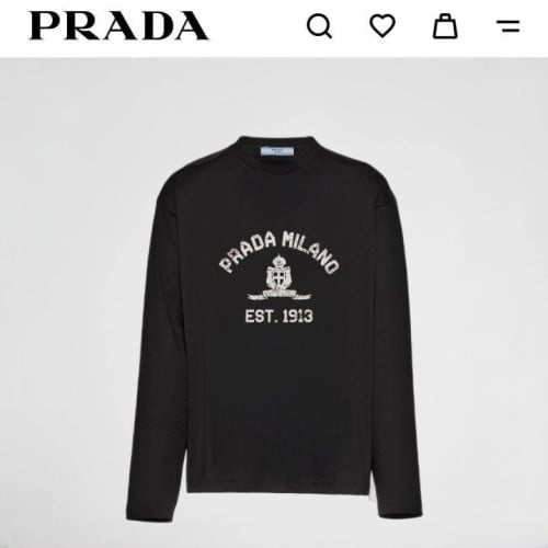💕 프** 타바코 로고 긴팔티