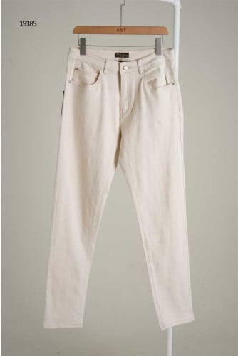 🔆 [Loro Piana] 로로피아나 브라운패치 데님 베이지 팬츠 🔆