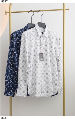 #루이비통 [Louis Vuitton] 루이비통 24SS 올 오버 로고 긴팔 셔츠 신상입고💢 #상의 #셔츠 #8337