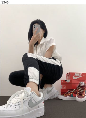 #나이키 [NIKE] 나이키 에어포스 1 '07 화이트 울프 그레이 세일💢💢💢 #태그 #신발 #3245