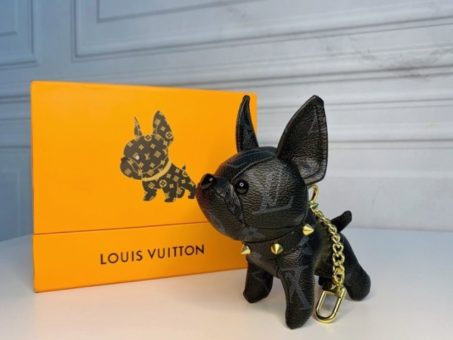LV 프렌치 불독 백참 & 키홀더