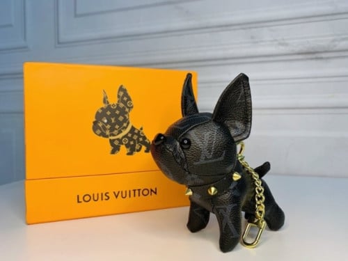LV 프렌치 불독 백참 & 키홀더