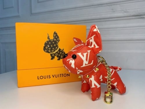 LV 프렌치 불독 백참 & 키홀더