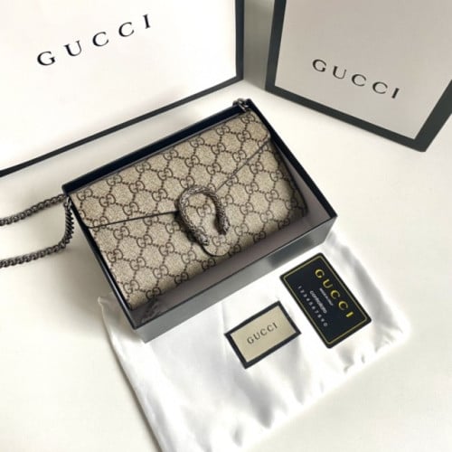 GUCCI 디오니소스 WOC 체인 미니백