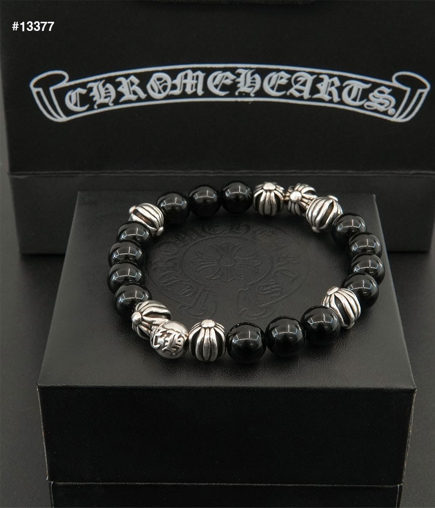 🔆 [Chrome Herts] 크롬하츠 크로스 오닉스 팔찌 2 🔆