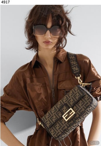 #펜디 [FENDI] 수입프리미엄급 자카드 FF 패브릭 바게트 백 신상 입고💢 #태그 #가방 #4917