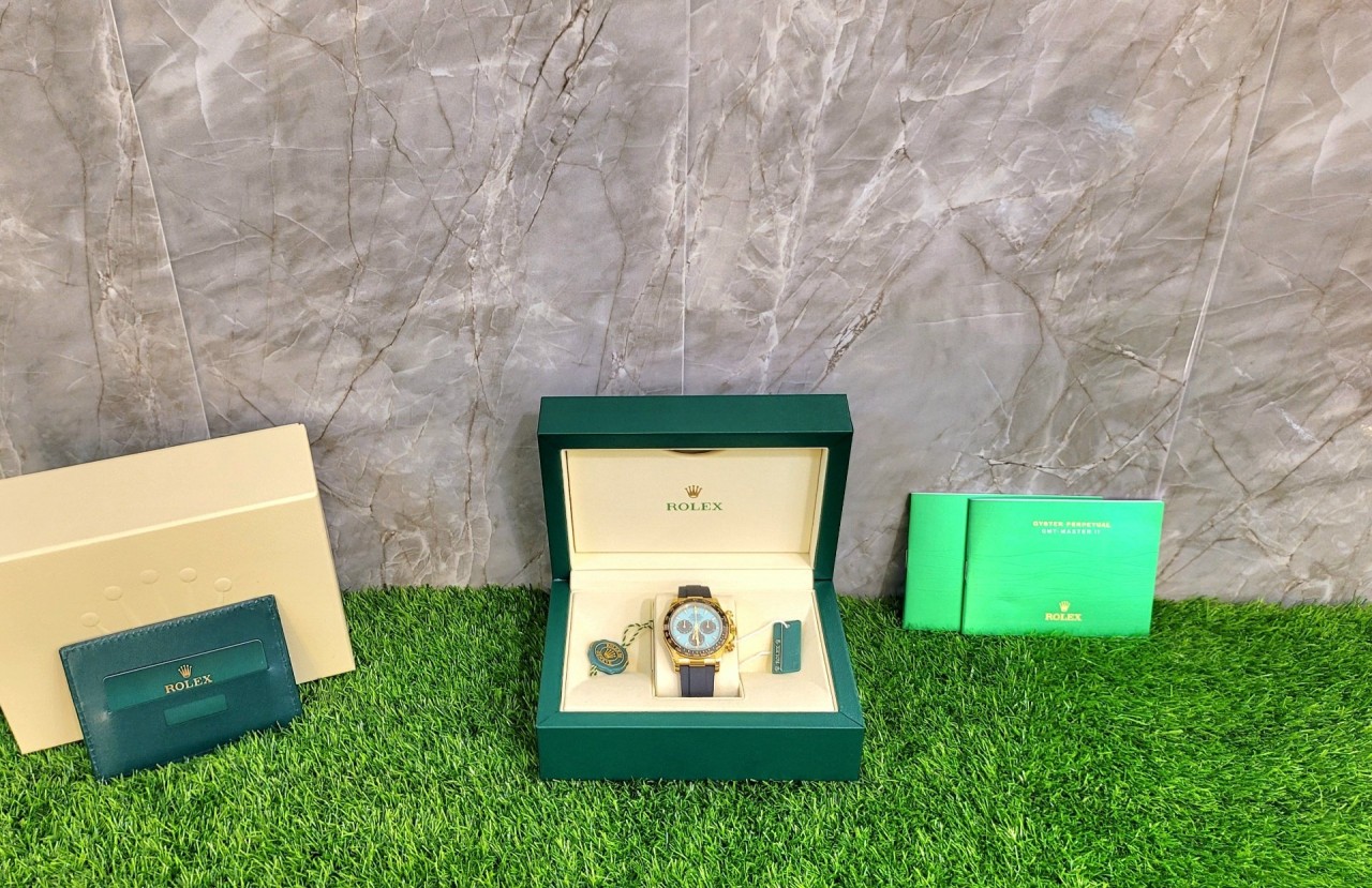 R 신형 데이토나 오이스터플렉스 옐로우골드 터콰이즈