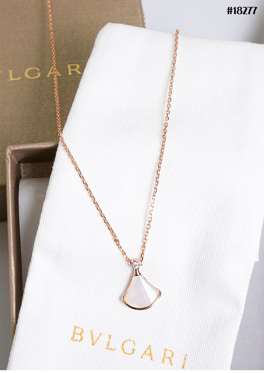 UM🔆 [Bulgari] 불가리 디바스 드림 네크리스 마더 오브 펄 다이아 세팅 🔆