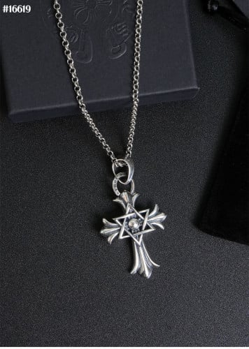 🔆 [Chrome Herts] 크롬하츠 스타 오브 다윗 십자 펜던트 네크리스 🔆