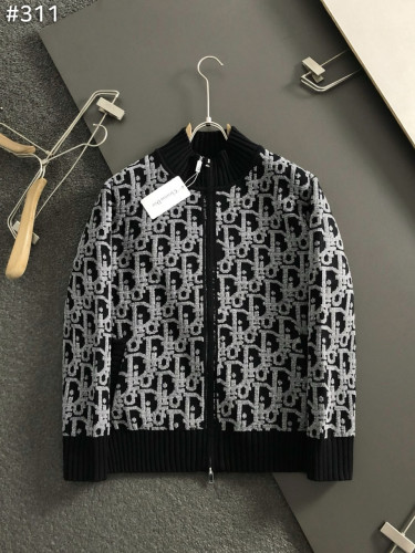 #디올 오블리크 테크니컬 블루종 집업 가디건