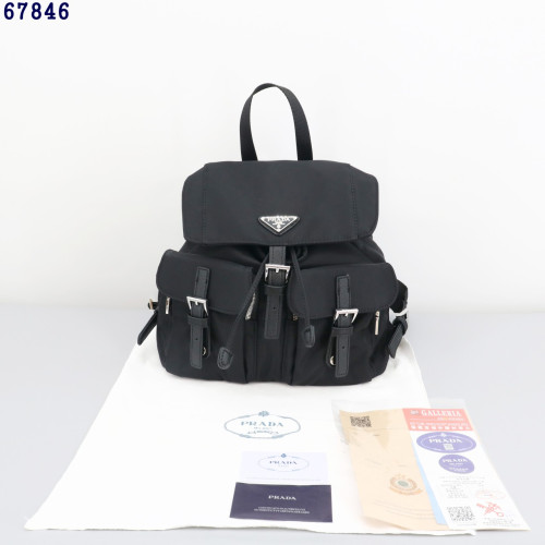 👹프*다 삼각로고 리나일론 스몰 백팩👹