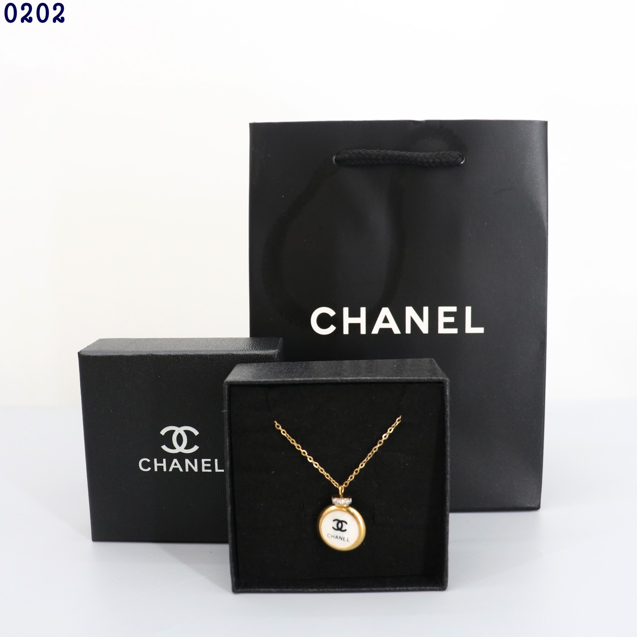 👹샤* 로고 원형 골드 목걸이 👹