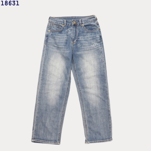 👹샤* 워터링 CC 로고 스트레이트 데님 팬츠👹