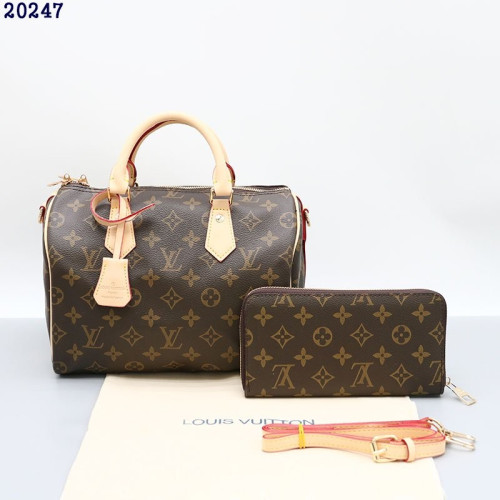 👹루*통 스피디 반둘리에 백 & 모노그램 지퍼 장지갑👹