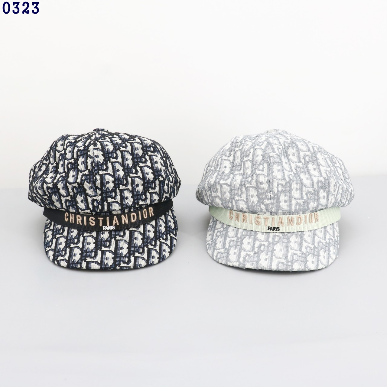 👹디* 오블리크 자수 보이캡 모자👹