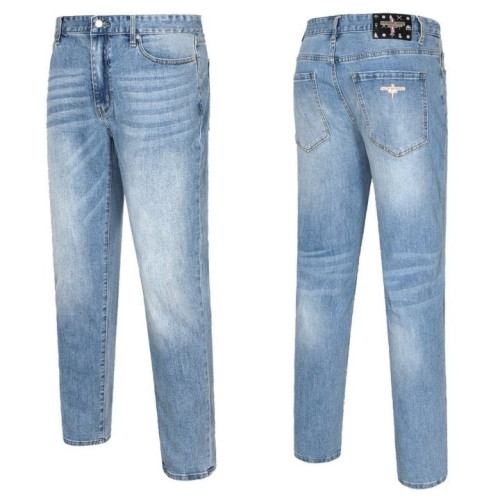 💕 톰* 메탈 레더패치 연청워싱진