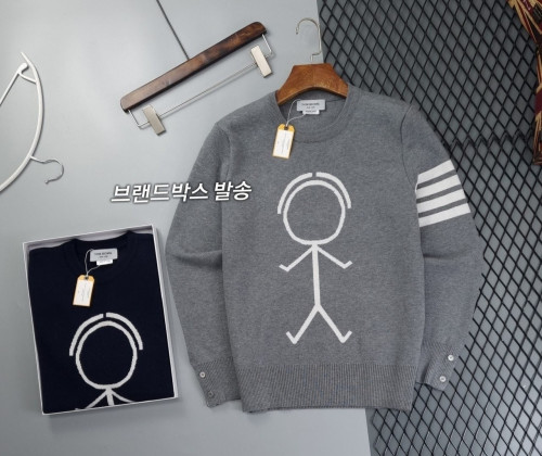 💕 톰* 사선 완장 메리노 아이콘 울니트➡️수입풀