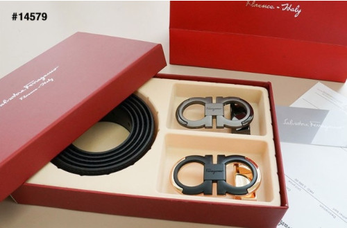 🔆 [ferragamo] 살바토레 페레가모 간치니 투버클 벨트 #7 (컷팅식) 🔆