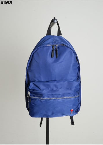 🔆 [AMI] 아미 나일론 드 꾀흐 지퍼 백팩 🔆