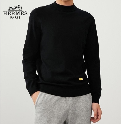 💕 에*** 시그니쳐 블럭 패치 캐시 하프넥 니트