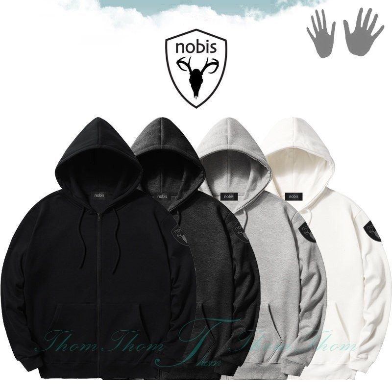 💕 노** 메라 시보리 기모 후드집업