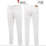 💕 아* 안기모 화이트 슬림 일자 베이직 팬츠