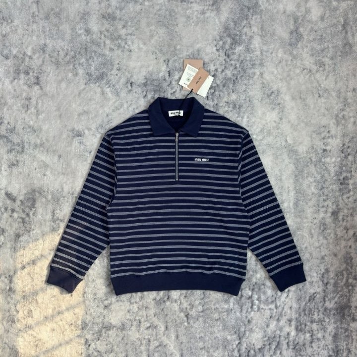💕 미*** 25 스트라이프 지퍼 폴로 셔츠 - 수입 👑프리미엄👑