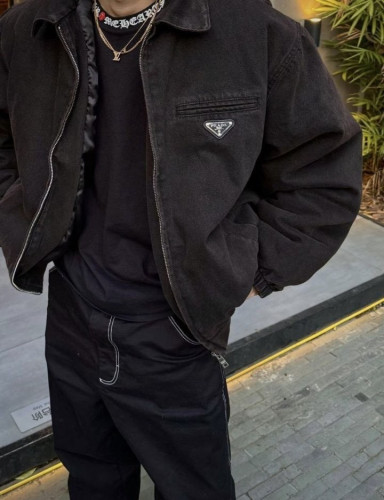 💕 프** 25 플레이트 데님 패딩 자켓 - 수입