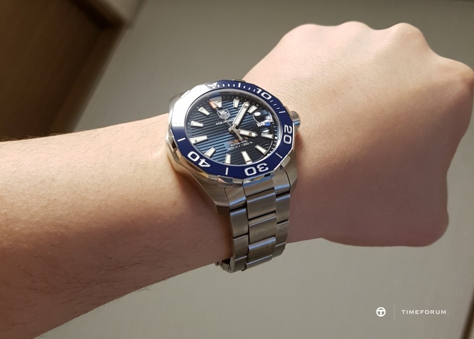 태그호이어 아쿠아레이서 칼리버 청판