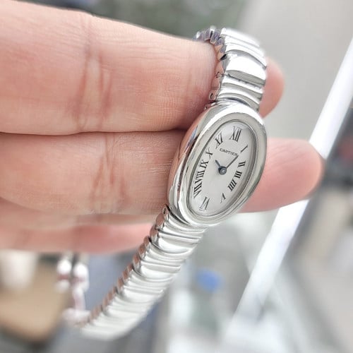 까르띠에 베누아 워치 실버 워치