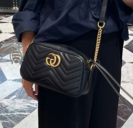 💕 구* 고급 마틀라세 숄더백 라지 사이즈