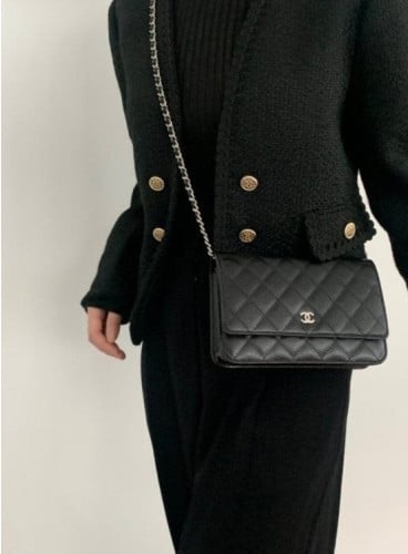 💕 샤* 고급 박스 WOC 클래식 캐비어 은장