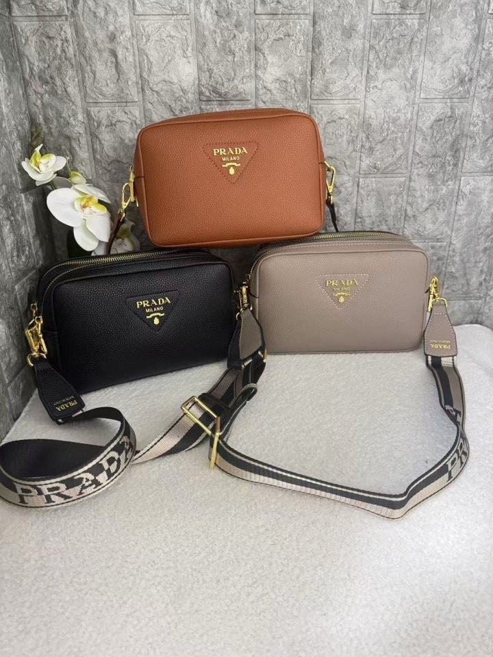 💕 프** 더블지퍼 크로스백