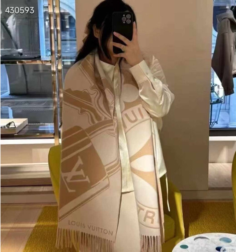 💕 루* 락 앤드 키 스카프 브라운