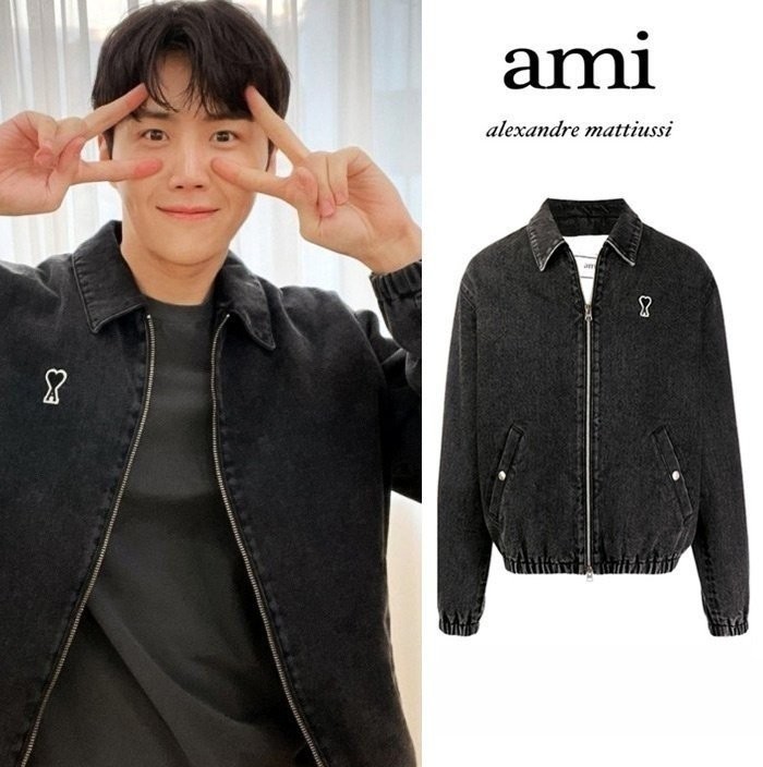 🤍🤍 2025 F/W 아* 흑청데님 (김*호) 커플 자켓 🤍🤍