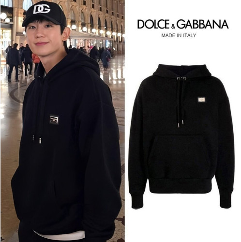 ➖D*LCE & G*BB*NA MILANO HOOD T-SHIRT ➖