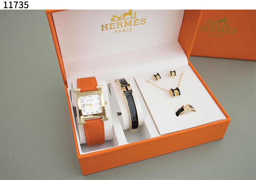#에르메스 [HERMES] H 시리즈 5종 세트 신상입고💢 #시계 #팔찌 #목걸이 #귀걸이 #반지 #11735