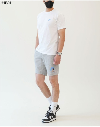 🔆 [NIKE] 나이키 남여공용 블루 트래킹 반팔&5부 셋 🔆